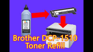 150 sheet paper input capacity. How To Toner Refill Brother Dcp1510 Printer Printing Problem Youtube
