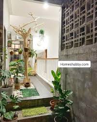 Apabila taman minimalis belakang rumah adalah ruang ekstensi, desain pada gambar ini sangat layak ditiru secara fungsional. 6 Desain Terbaru Taman Minimalis Cantik Dan Segar Homeshabby Com Design Home Plans Home Decorating And Interior Design
