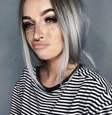 Pin By Gadar On Copy Blonde Eyebrows Blonde Hair Black Eyebrows Hair Tattoo Girl