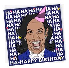 Tarjeta de cumpleaños Kamala Harris, Tarjeta Kamala divertida, Demócrata,  Tarjeta para esposa, Tarjetas de felicitación para ella, Elección 2024,  EE.UU., para mujeres, mamá