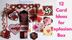 How to make explosion box cards first, download my exploding box card design (design #131) from my free resource library (you can get a password for it by signing up at the bottom of this page). 12 Card Ideas For Explosion Box Diy Valentine S Day Explosion Box Part Two Youtube