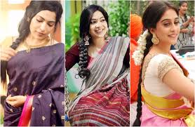 Half clutch hairstyles are the simplest hairstyles to pair with your saree. Simple And Elegant Pattu Saree Hairstyles Best Hairstyles For Silk Sarees