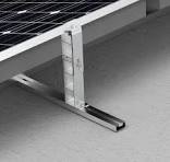 Flat Concrete Roof Block Install Solar System Ballasted Flat ...