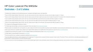 You can use this printer to print your documents and photos in its best result. Hp Color Laserjet Pro M452dw Ppt Download
