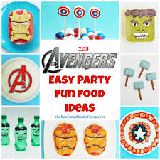 I'm kim from newlywoodwards and i believe that almost any occasion is cause for celebration. The Avengers Party Fun Food Ideas