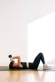 This is not the most natural or convenient way to work the triceps but overhead extensions became popular in the belief that extending your arm overhead would allow you to focus on the long head of the tricep. 6 Exercises To Make Your Triceps Pop Nourish Move Love