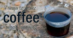 Cold brew, chilled brew and japanese iced coffee. How To Make Camp Coffee 7 Ways To Brew Coffee While Camping Mom Goes Camping