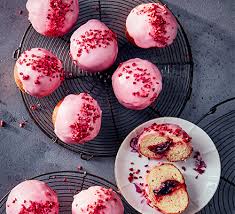 Raspberry Jam Doughnuts Bbc Good Food Middle East