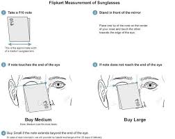 Size Chart Abhityas Sports Sunglasses Buy Sunglasses