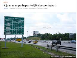 Semak jadual dan jarak perjalanan. Hapuskan Tol Wajar Atau Tidak Ben Ashaari
