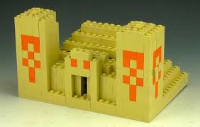 Follow the instructions to create a cool castle or a busy farm, or make awesome environments of your own. Lego Minecraft Sand Temple 3 Creepers Lego Minecraft Lego Lego For Kids