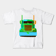 Neon Semi Truck