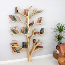 These Sweet Bookshelves Look Like Tree Branches Tree Bookshelf Bookshelves Diy Bookshelf Design