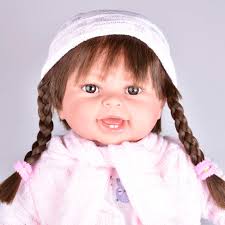 Rauber two Braids doll 38 cm