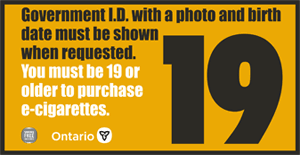 Others can allow it, but most have chosen not to. Rules For Selling Tobacco And Vapour Products Ontario Ca