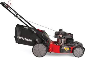 Check spelling or type a new query. Amazon Com Craftsman M215 159cc 21 Inch 3 In 1 High Wheeled Fwd Self Propelled Gas Powered Lawn Mower With Bagger Garden Outdoor