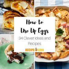 There are many egg substitutes available when a recipe calls for eggs. How To Use Up Eggs 50 Recipes And Smart Ideas Recipelion Com