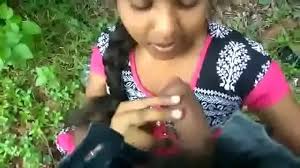 College papa amazing blowjob in forest - Guntur sex video