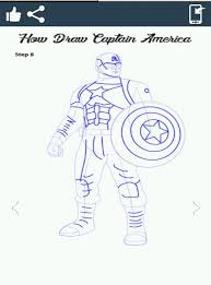 For this tutorial, we are going to drawn captain america in comic book style. How Draw Captain America For Android Apk Download