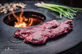 Butcher (or hanger) steak is great pan cooked, broiled, or grilled. Onglet Nierenzapfen Von Der Feuerplatte Livingbbq De