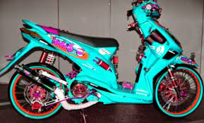 Modifikasi Honda Beat Fi Airbrush Honda Airbrush Motor Honda