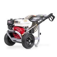 Simpson Powershot 3700 Psi 2 5 Gallon Cold Water Gas Pressure Washer With Honda Engine Carb In The Gas Pressure Washers Department At Lowes Com