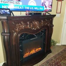 Heater would kick off and flame would stop after running for a minute or less. 62 Grand Cherry Electric Fireplace Big Lots