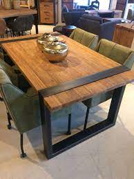 gister vandaag eetkamertafel luset diverse afmetingen rustieke eettafel teakhouten tafel eetkamertafel