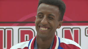 Olympic medalist Yared Nuguse welcomed back home in Louisville