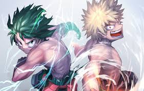 Wallpapers in ultra hd 4k 3840x2160, 1920x1080 high definition resolutions. Wallpaper Boku No Hero Academy Bakugou Katsuki Izuku Midoriya Images For Desktop Section Syonen Download
