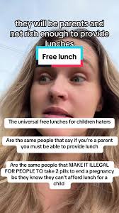 Christian Mom Questions Why Kids Need Free Lunches