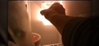 How To Change Replace Freezer Light Bulb And Cover Kenmore Refrigerator Construction Repair Wonderhowto