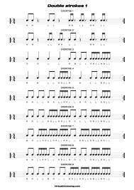 Our master drum key shows these modifiers in the snare drum space, but they can apply to any drum or cymbal. Snare Drum Lessons For Beginners Printable Sheet Music Pdf