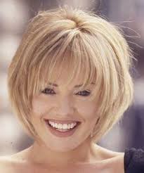 Layered thin bang for shoulder length wavy bob. Pin On Cortes