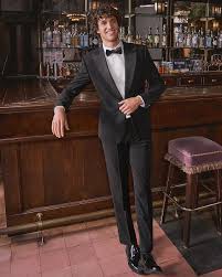 Image result for black tie optional male