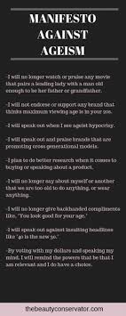 Manifesto Against Ageism Age Diversity Over 40 Lifestyle Over 50 Lifestyle Aging Aging Gracefully Inspiration Aging Gracefully Quotes Aging Gracefully