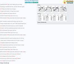 Yes, i can dance the night away there's no one else that i want but you that i want but you. Chord Dancing The Night Away Tanya Tucker Tab Song Lyric Sheet Guitar Ukulele Chords Vip