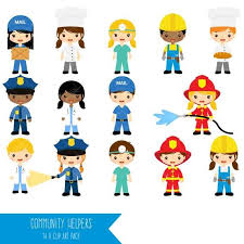 Community Helpers Clipart Job Clip Art Profession Clipart Etsy Community Helpers Clip Art Occupation Clipart