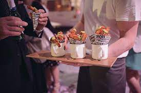 Charming Uk Warehouse Wedding Laura Karl Wedding Food Wedding Breakfast Fine Food