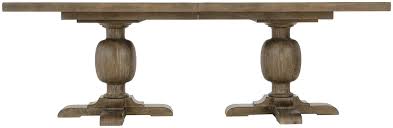 Wood dining table with metal legs. Rectangular Dining Table Bernhardt