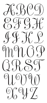 Aquí, en esta ocasión, presentamos moldes variados y bonitos de letras cursivas para imprimir. Tipos De Letras Cursivas Para Tatuajes Abecedario Novocom Top