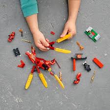 See how to build a minecraft ender dragon out of #lego bricks in micromob and minifig scales. Lego Ninjago Legacy Kai S Fire Dragon Toy 71701 Ninja Toy Building Kit 81 Pieces Walmart Canada