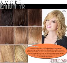 Remy Human Hair Wig Colorcharts Canada Wigs