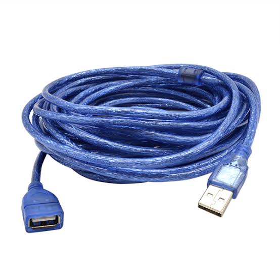 Extensión USB 2.0 JALTECH 5M Desoxigenado Azul - Base Virtual