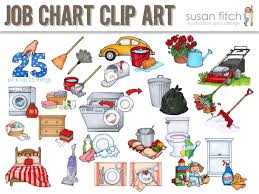 Job Chart Chore Chart Clip Art Job Chart Chore Chart Kids
