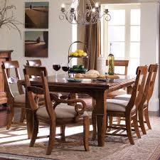 Tuscano 5 Pc Refectory Leg Table Rustic Dining Room Table Formal Dining Room Sets Wooden Dining Room Chairs