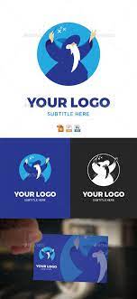 Wizard Old Man Logo Wizards Logo People Logo Letter Logo Design