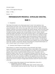 Dengan format doc, anda tidak perlu ribet convert segala dan langsung dipakai. Simulasi Digital Bab 1 Pdf