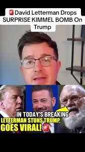 David Letterman Surprises Jimmy Kimmel with Trump Remarks