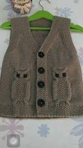 Sin Costura En Los Hombros Continuar De La Parte Delantera Seguido Hacia La Espalda Baby Knitting Knit Baby Sweaters Baby Boy Knitting
